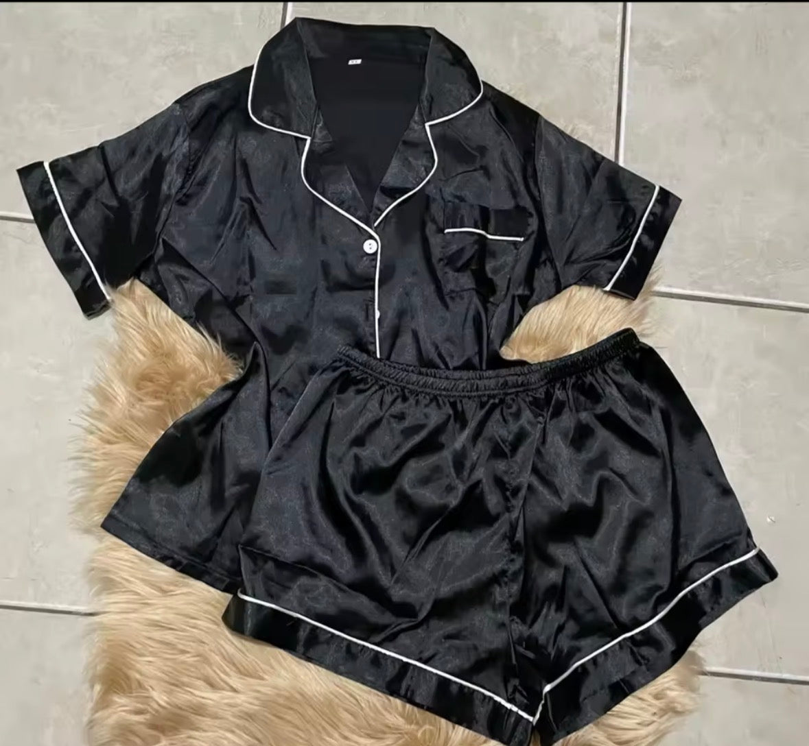 Luxury Satin Pajama Set – Soft & Elegant